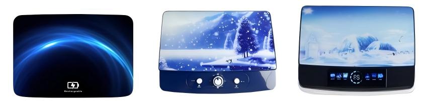 Optional glass cover